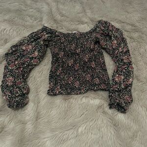 Madden Girl Floral Off-Shoulder Top